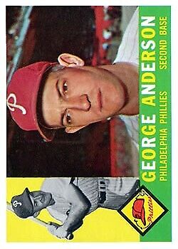 1960 Topps #34 Sparky Anderson - Ex+