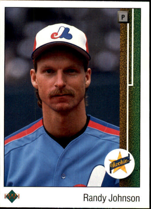 1989 Upper Deck #25 Randy Johnson RC - NrMt+