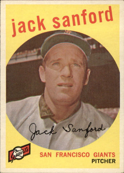 1959 Topps #275 Jack Sanford - NM