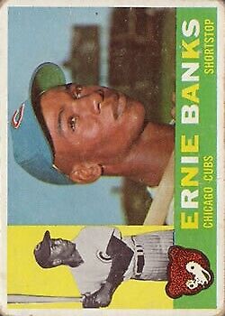 1960 Topps #10 Ernie Banks - Ex+