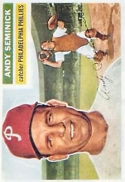 1956 Topps #296 Andy Seminick - NM