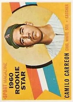 1960 Topps #121 Camilo Carreon RS RC - Ex+