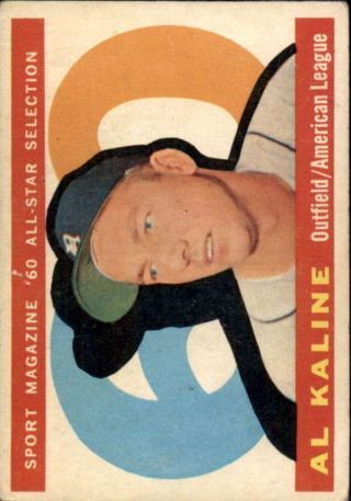 1960 Topps #561 Al Kaline AS - Ex+