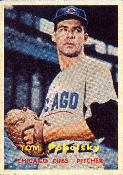 1957 Topps #235 Tom Poholsky - NM