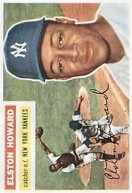 1956 Topps #208 Elston Howard - Vg+