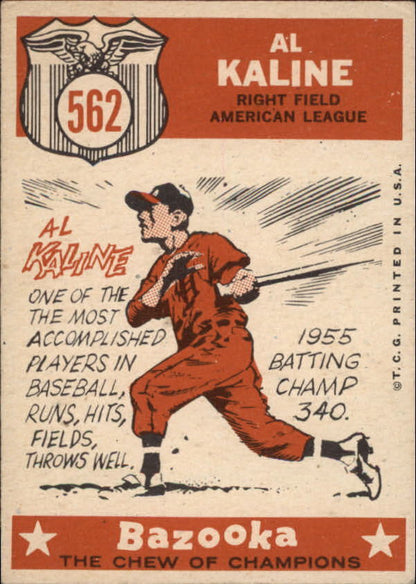 1959 Topps #562 Al Kaline AS - NM