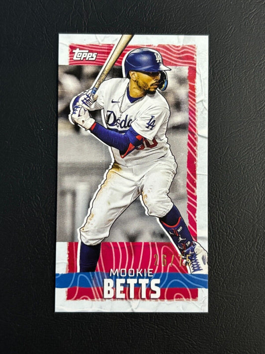 2023 Topps Rip Mini Mookie Betts Base /75 Dodgers