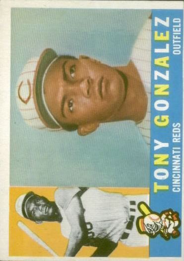 1960 Topps #518 Tony Gonzalez RC - Ex+