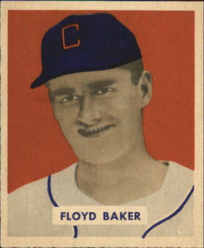 1949 Bowman #119 Floyd Baker RC - GOOD