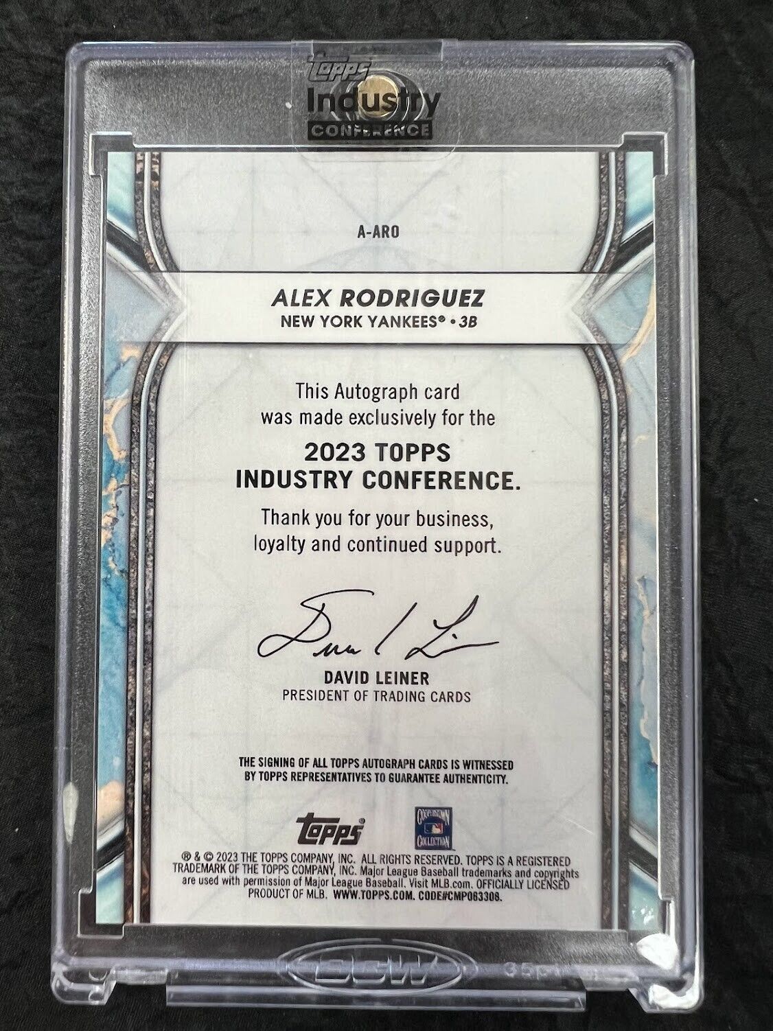 2006 TOPPS TURKEY RED YANKEES-WHITE #316 ALEX RODRIGUEZ PSA