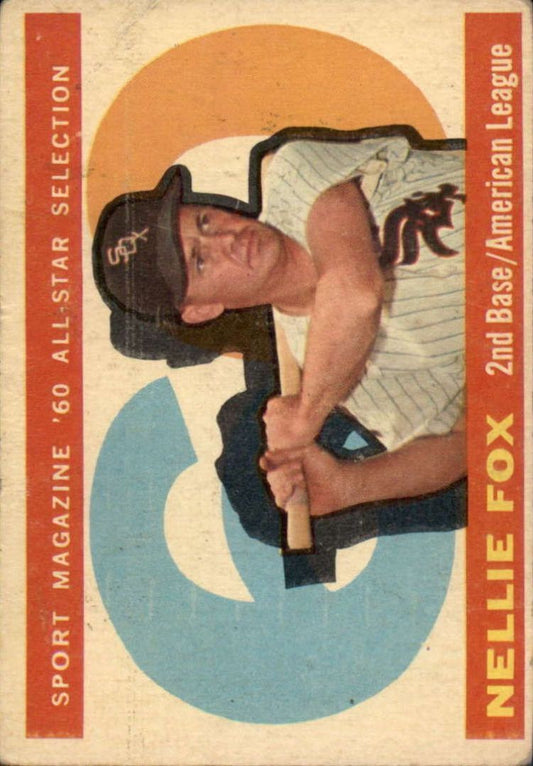 1960 Topps #555 Nellie Fox AS - Ex+