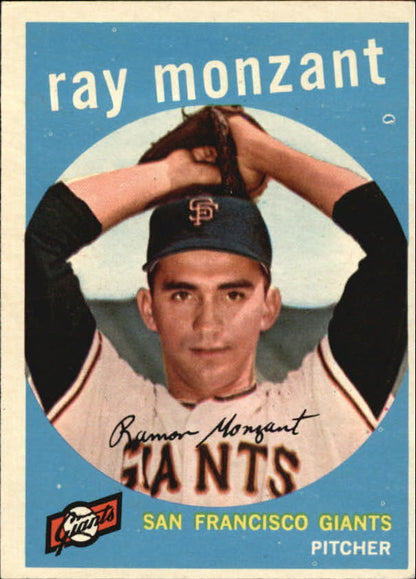 1959 Topps #332 Ray Monzant - NM