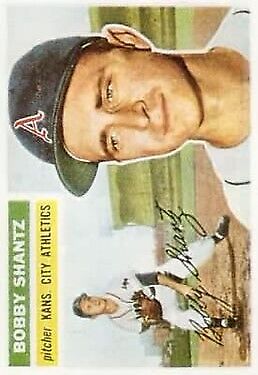 1956 Topps #261 Bobby Shantz - NM