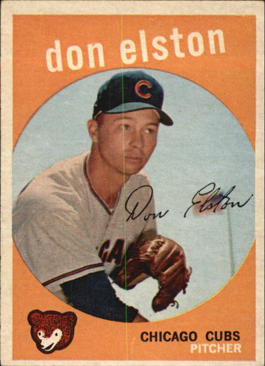 1959 Topps #520 Don Elston - Vg+