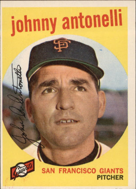 1959 Topps #377 John Antonelli - NM