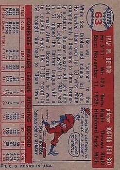 1957 Topps #63 Ike Delock - NM