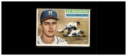 1956 Topps #107 Ed Mathews