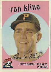 1959 Topps #265 Ron Kline - NM