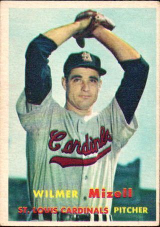 1957 Topps #113 Wilmer Mizell - NM