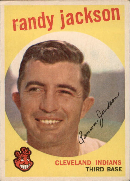 1959 Topps #394 Randy Jackson - NM