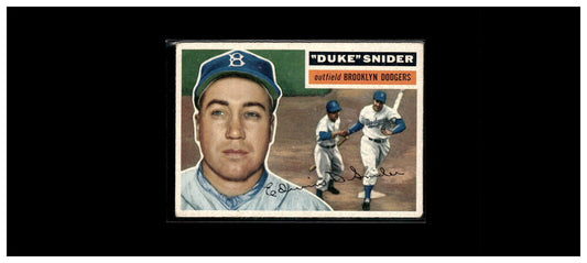 1956 Topps #150b Duke Snider