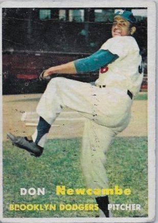 1957 Topps #130 Don Newcombe - NM