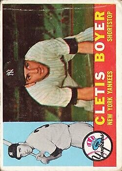 1960 Topps #109 Clete Boyer - Ex+