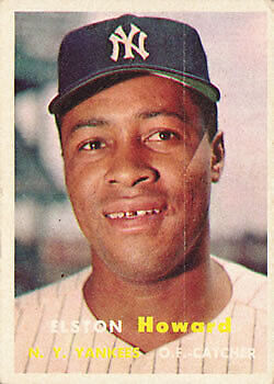 1957 Topps #82 Elston Howard - NM