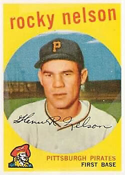 1959 Topps #446 Rocky Nelson - NM