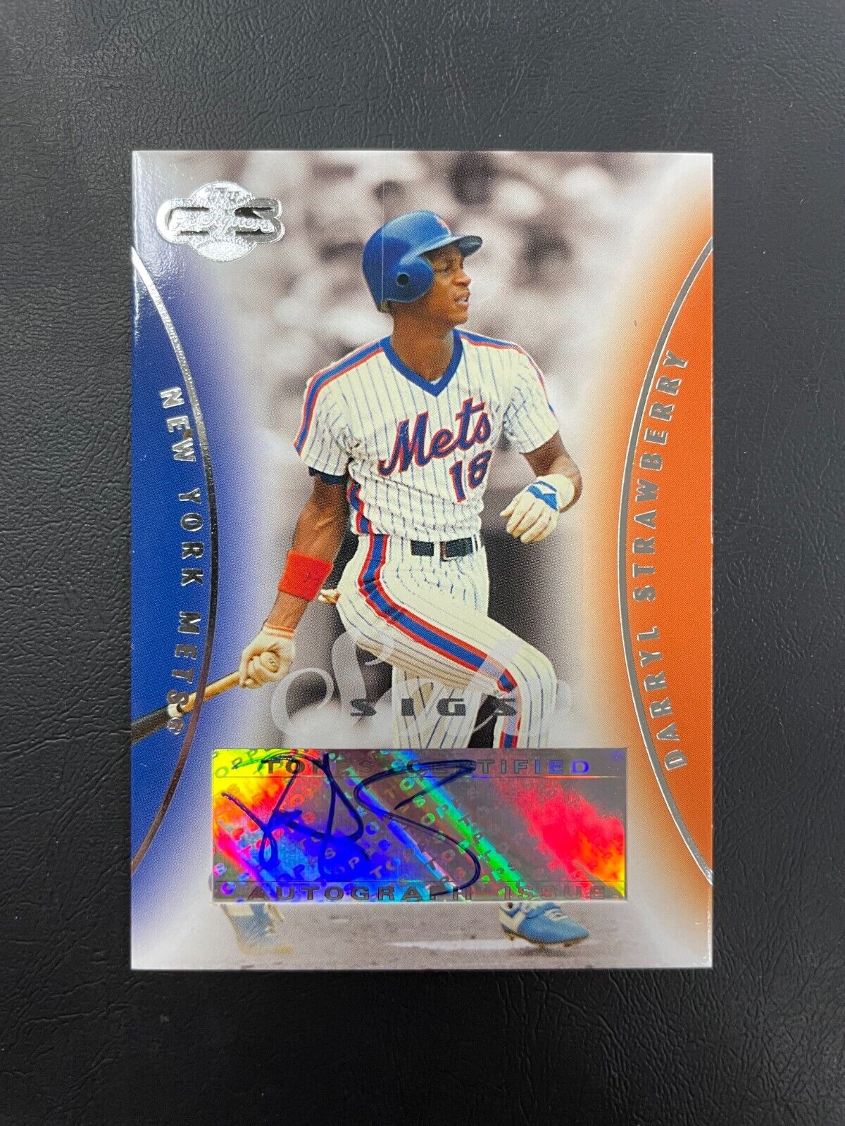 2006 Topps Co Signers Solo Sig Darryl Strawberry Auto New York Mets