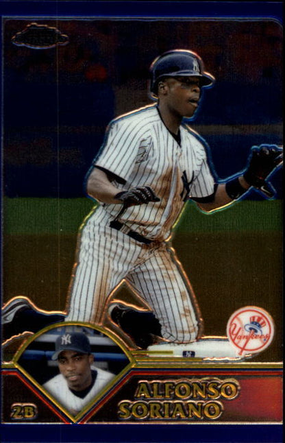 2003 Topps Chrome #17 Alfonso Soriano - NM