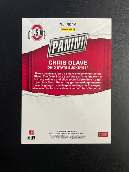 2022 Panini Father's Day Chris Olave (RC) Rookies #RC14