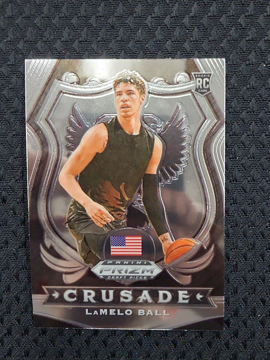 LaMelo Ball 2020 Prizm Crusade Silver Prizm Rookie rc # 83