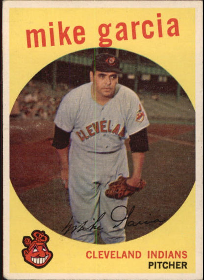 1959 Topps #516 Mike Garcia - Vg+