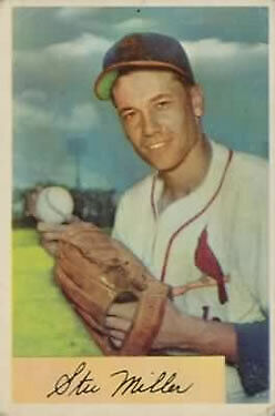 1954 Bowman #158 Stu Miller - NM