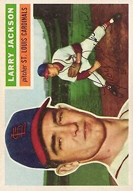 1956 Topps #119 Larry Jackson RC - NM