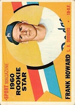 1960 Topps #132 Frank Howard RS RC - Ex+