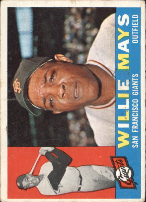1960 Topps #200 Willie Mays - Ex+