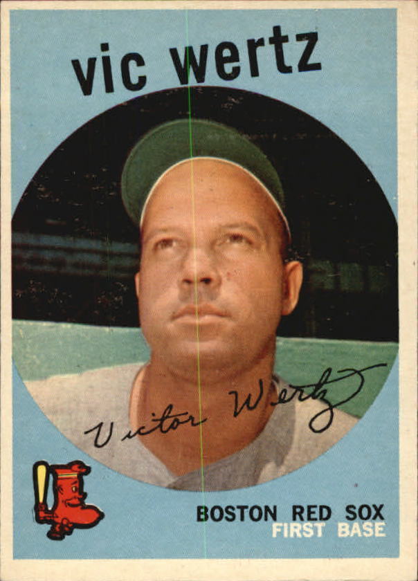 1959 Topps #500 Vic Wertz - NM