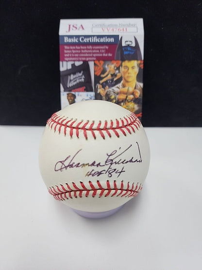Harmon Killebrew Autographed  Baseball with JSA cert. HOF '84