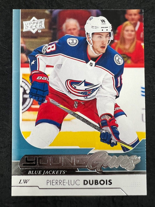 2017-18 Young Guns Pierre-Luc Dubois Rookie Columbus Blue Jackets #204 NM