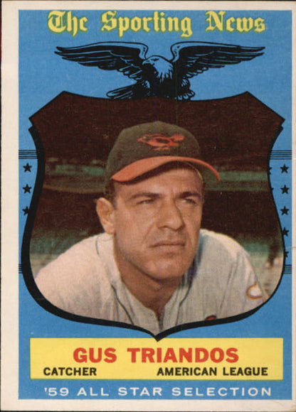 1959 Topps #568 Gus Triandos AS - NM