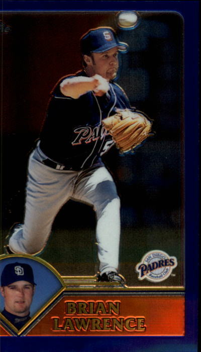 2003 Topps Chrome #192 Brian Lawrence - NM