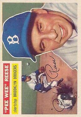 1956 Topps #260 Pee Wee Reese - Vg+