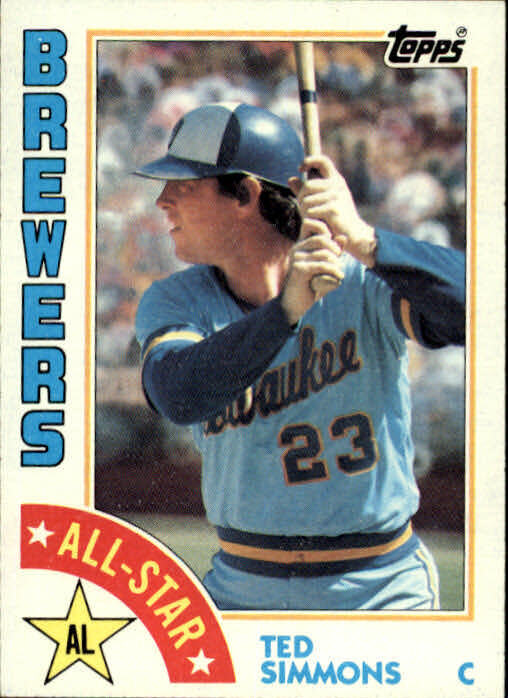 1984 Topps #404 Ted Simmons AS - NrMt+