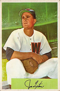 1954 Bowman #180 Joe Tipton - NM