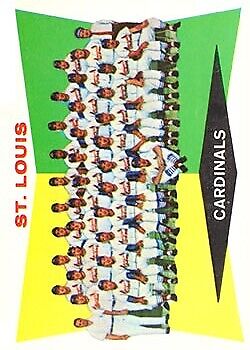 1960 Topps #242 St. Louis Cardinals CL - Ex+