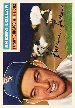 1956 Topps #243 Sherm Lollar - NM