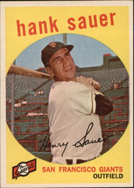 1959 Topps #404 Hank Sauer - NM