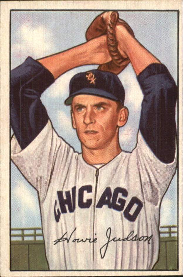 1952 Bowman #149 Howie Judson - GOOD